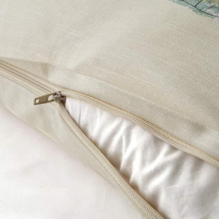 ROTFJARIL Cushion cover, natural/multicolour, 50x50 cm, 10456546