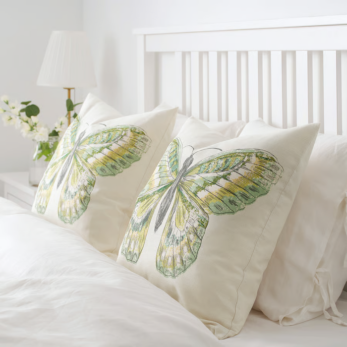 ROTFJARIL Cushion cover, natural/multicolour, 50x50 cm, 10456546