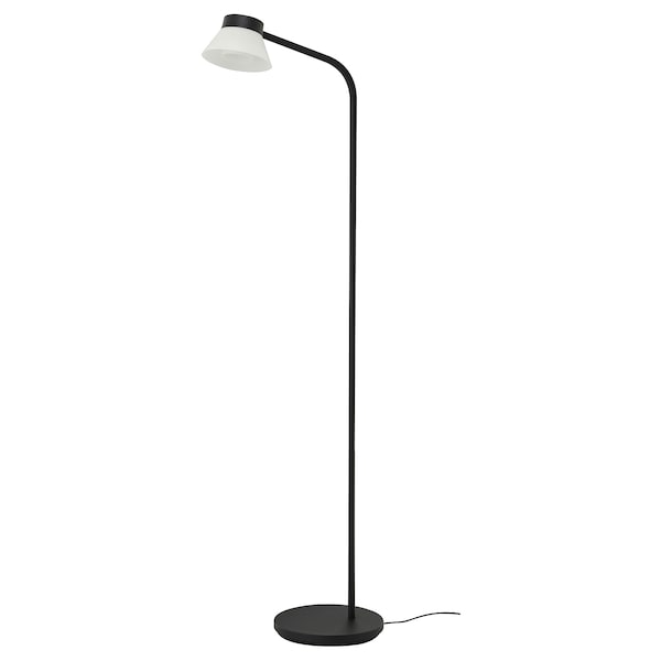 SAMBORD Floor/reading lamp, black/white, 50573360