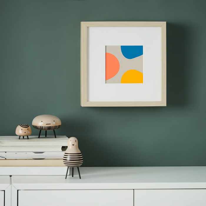 SANNAHED Frame, birch effect, 25x25 cm, 90553586