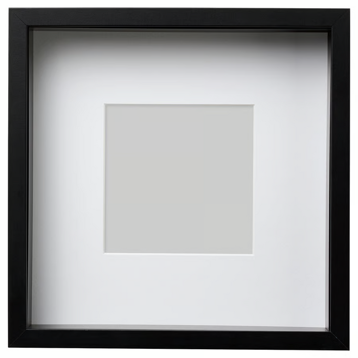 SANNAHED Frame, black, 25x25 cm, 60459123