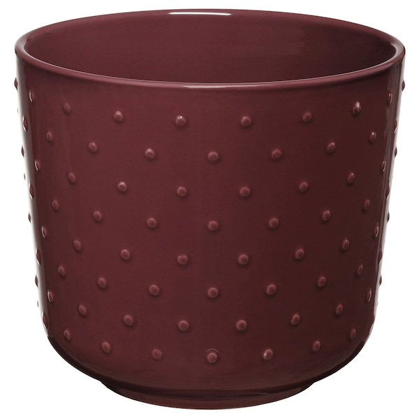 SESAMFRON Plant pot, in/outdoor brown-red, 12 cm