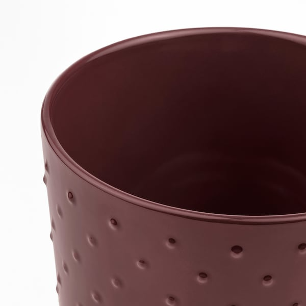 SESAMFRON Plant pot, in/outdoor brown-red, 12 cm