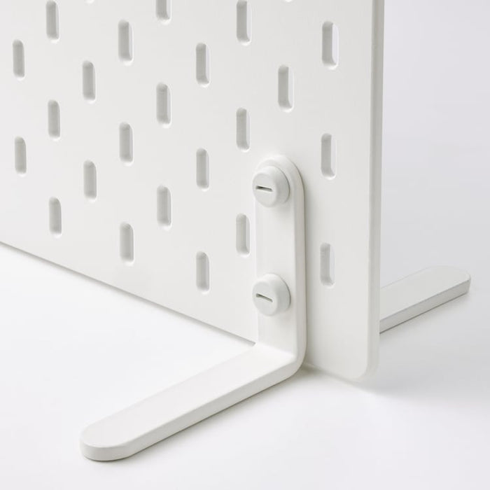 SKADIS Freestanding peg board, white, 56x37 cm