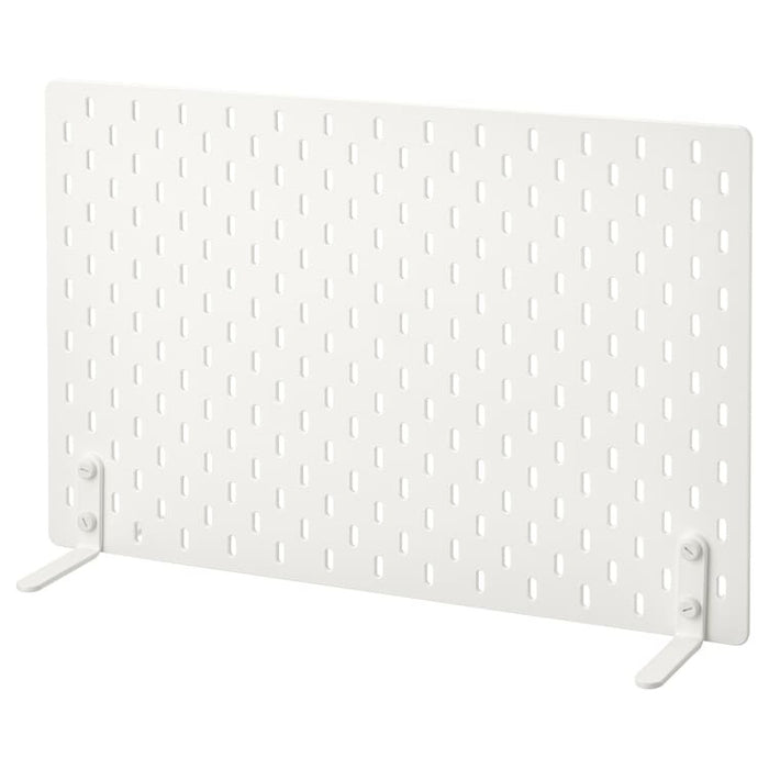 SKADIS Freestanding peg board, white, 56x37 cm