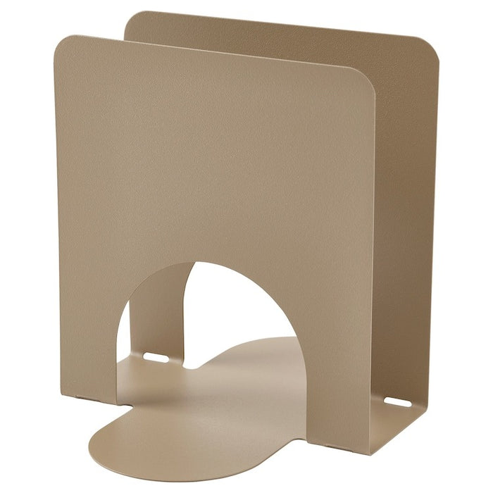 SKOGSROR Napkin holder, brown, 13x12 cm