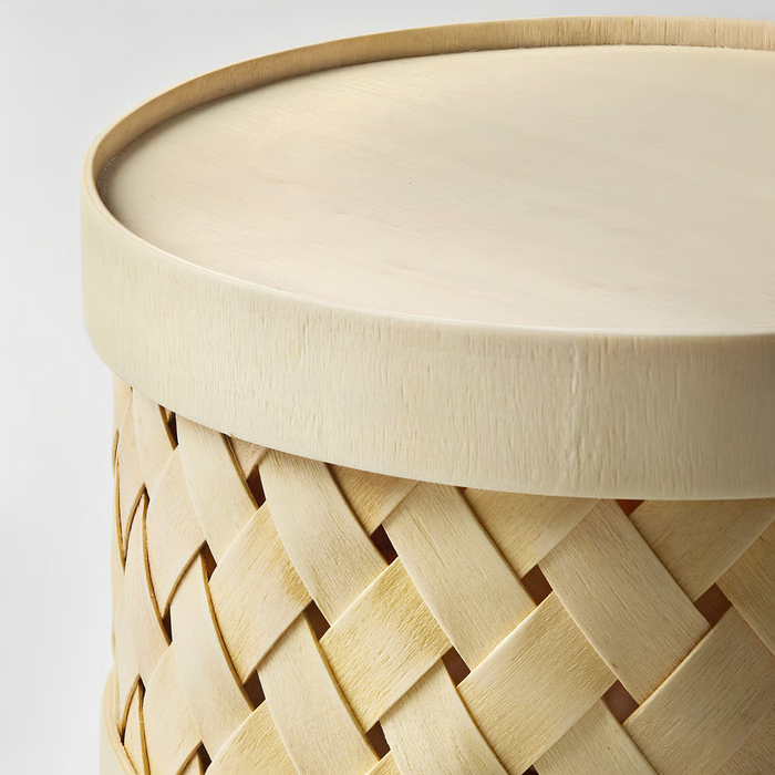 SNOPLOG Basket with lid set of 2, poplar, 00581862
