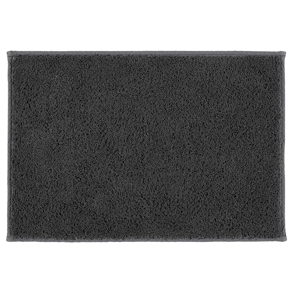 SODERSJON Bath mat, dark grey, 40x60 cm