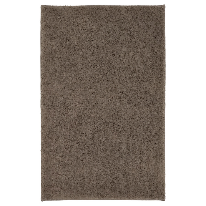 SODERSJON Bath mat, grey-brown, 50x80 cm, 30507984