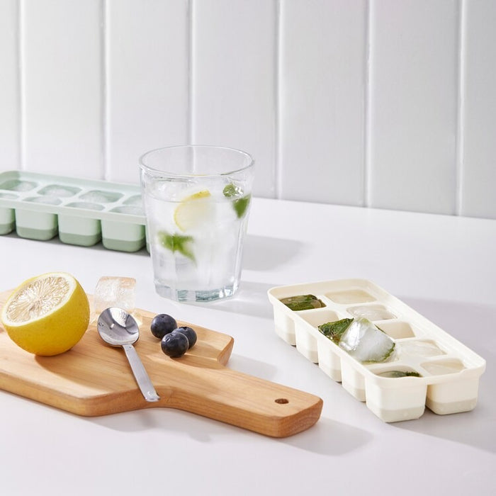 SPJUTROCKA Ice cube tray with lid, mixed colours