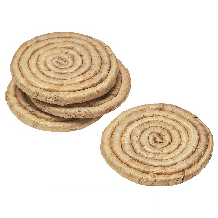 STAMSILL Coaster, water hyacinth/sedge handmade, 50531879