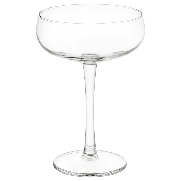 STORHET Champagne coupe, clear glass, 30 cl