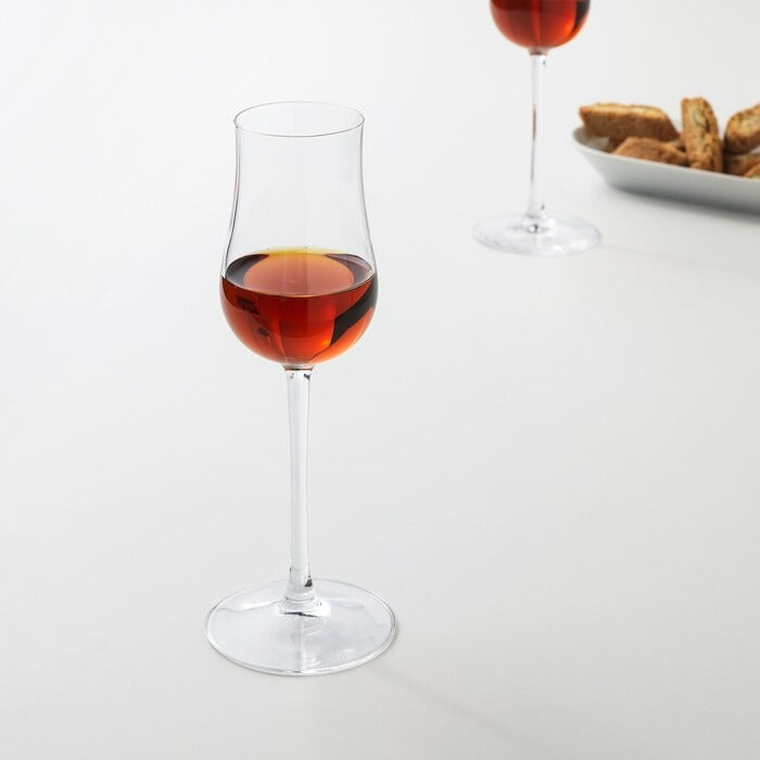 STORSINT Dessert wine glass, clear glass, 15 cl