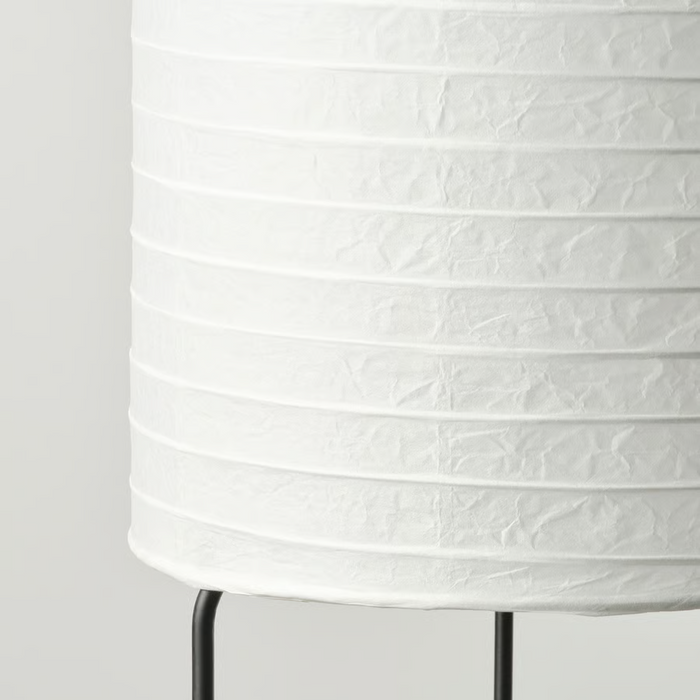 STRANDAD floor lamp, white/black, 70594837