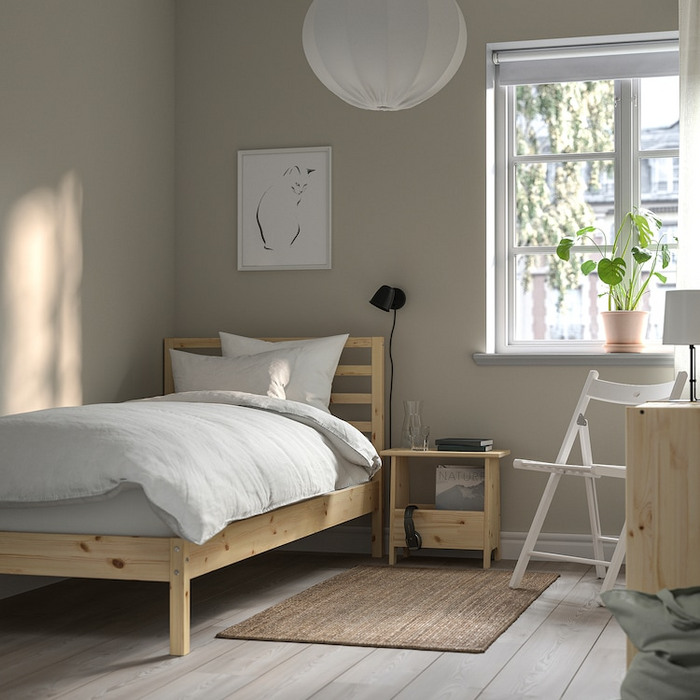 TARVA bed frame, pine, 90x200 cm, 20354463