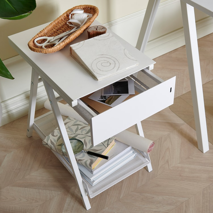 TROTTEN Drawer unit, white, 34x56 cm, 00474782