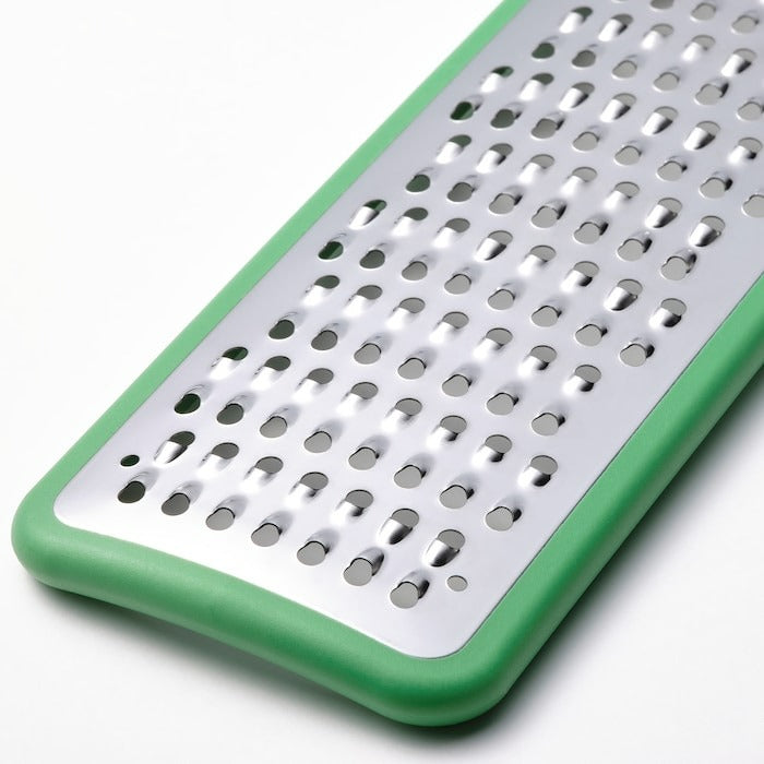 UPPFYLLD Grater with handle, bright green, 30 cm