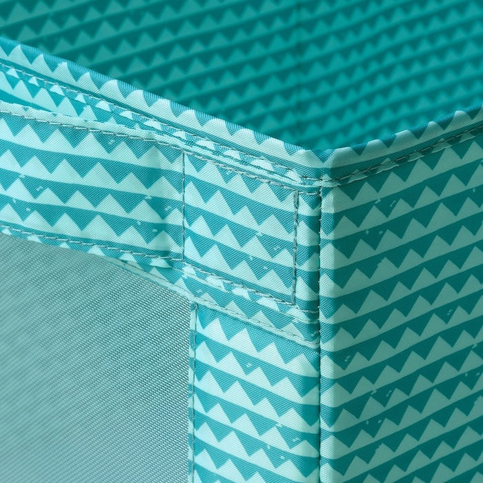 UPPRYMD Box, turquoise, 25x44x25 cm