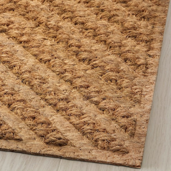 VAGRACKE Door mat, natural colour/beige, 40x60 cm