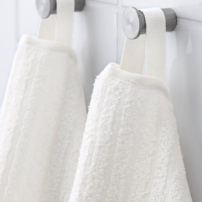 VAGSJON Hand towel, white, 40x70 cm