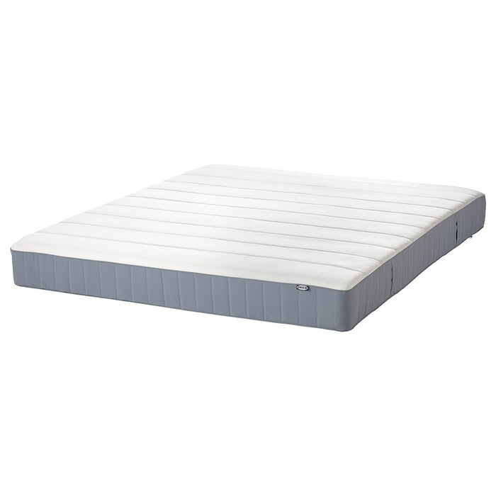 VESTEROY Pocket sprung mattress, firm/light blue, 150x200 cm