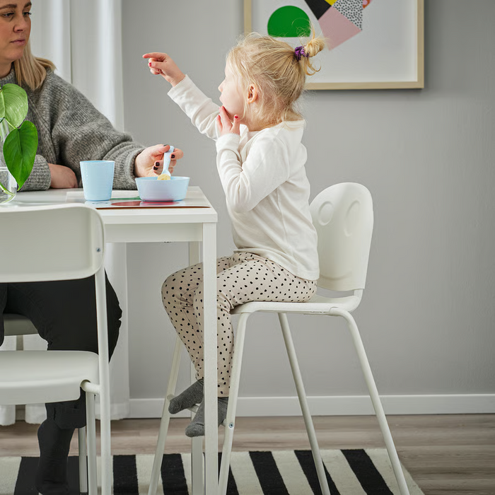 VILDGAS Junior chair, white/white, 80589393
