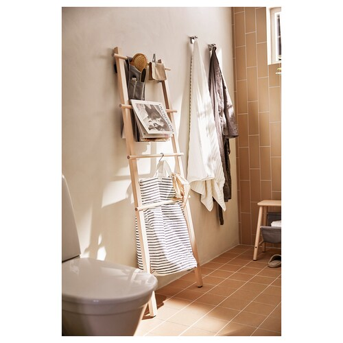 VILTO Towel stand, birch, 80344452
