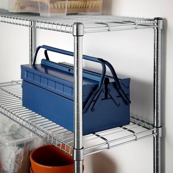 OMAR shelving unit 92x36x94 cm galvanised