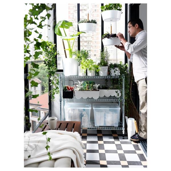 OMAR shelving unit 92x36x94 cm galvanised