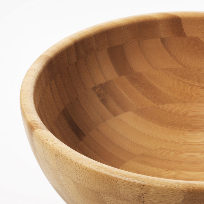 BLANDA MATT Serving bowl, bamboo 20 cm