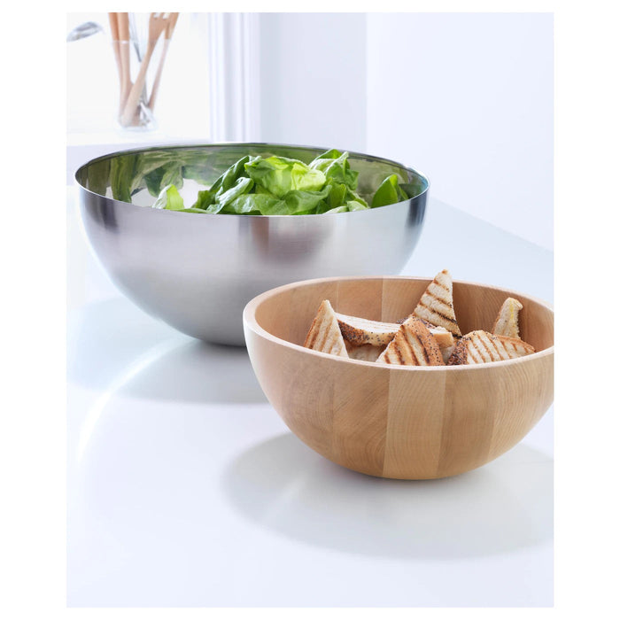 BLANDA MATT Serving bowl, bamboo 20 cm