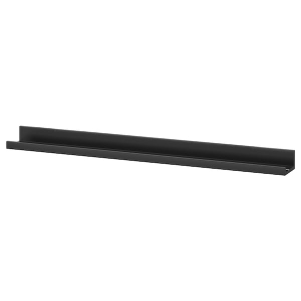 MOSSLANDA Picture ledge, black 115 cm