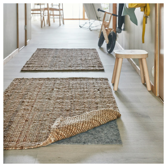 LOHALS Rug, flatwoven, natural, 80x150 cm