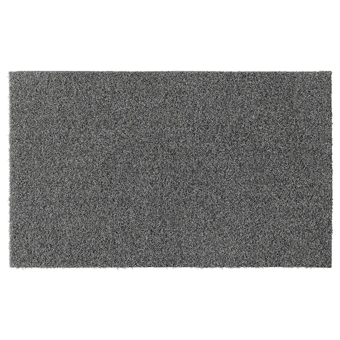 OPLEV Door mat, in/outdoor grey, 50x80 cm