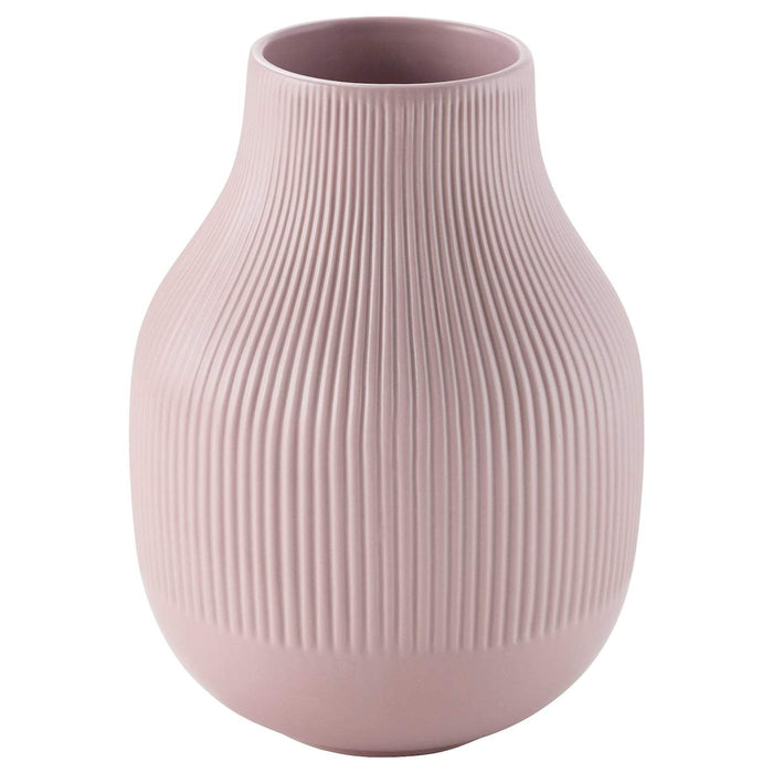 GRADVIS Vase, pink 21 cm