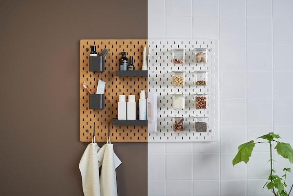 SKADIS Pegboard, wood 36x56 cm