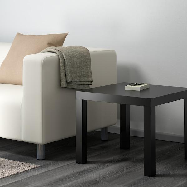 LACK Side table, black 55x55 cm