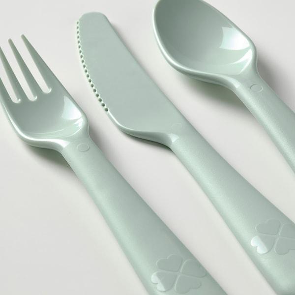 KALAS 18-piece cutlery set, mixed colours