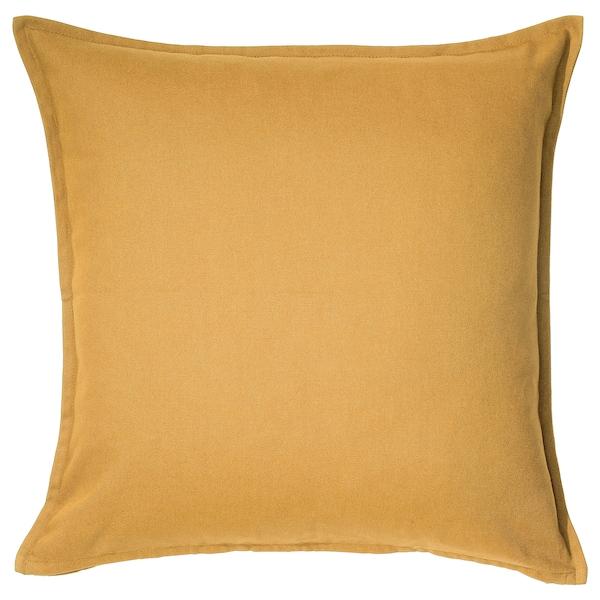 GURLI Cushion cover, golden-yellow 50x50 cm