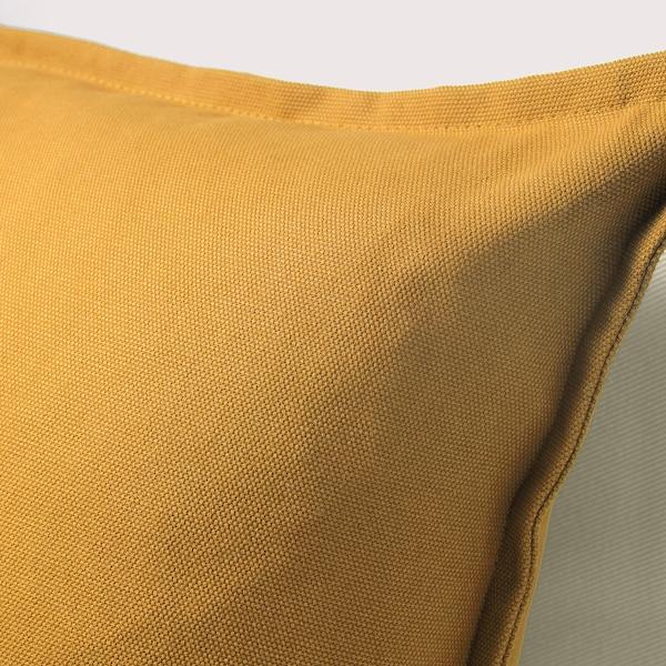 GURLI Cushion cover, golden-yellow 50x50 cm