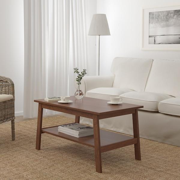 LUNNARP Coffee table, brown 90x55 cm