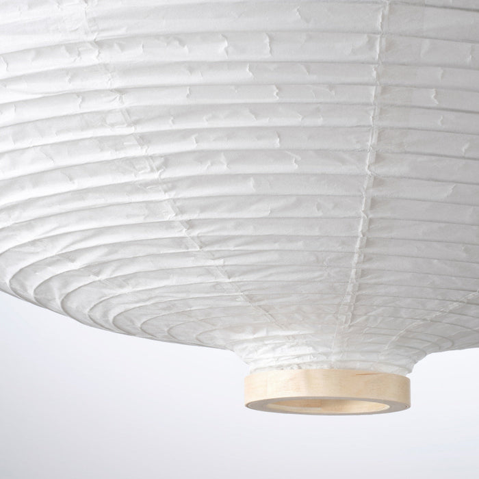 RISBYN Pendant lamp shade, onion shape/white 57 cm