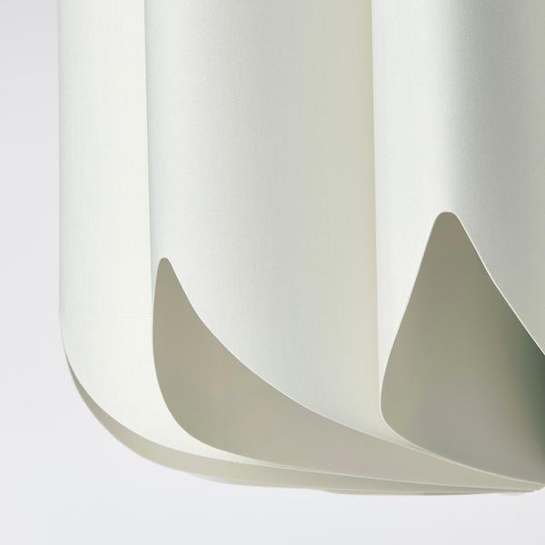 MOJNA Pendant lamp shade, textile/white 47 cm