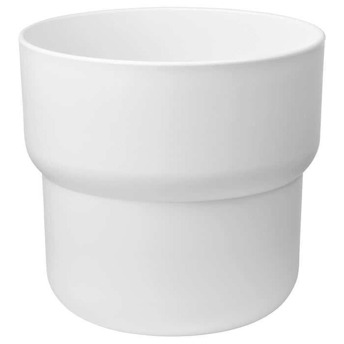 FORENLIG Plant pot, in/outdoor white, 24 cm