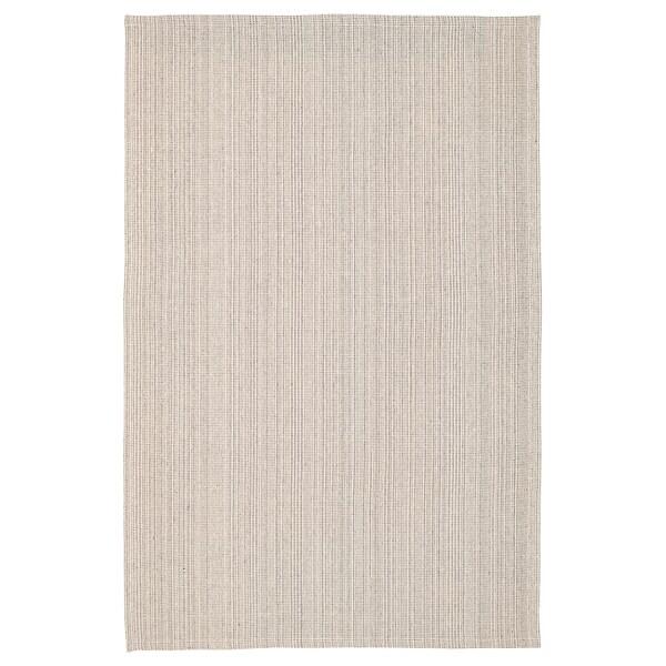 TIPHEDE Rug, flatwoven, natural/off-white 120x180 cm