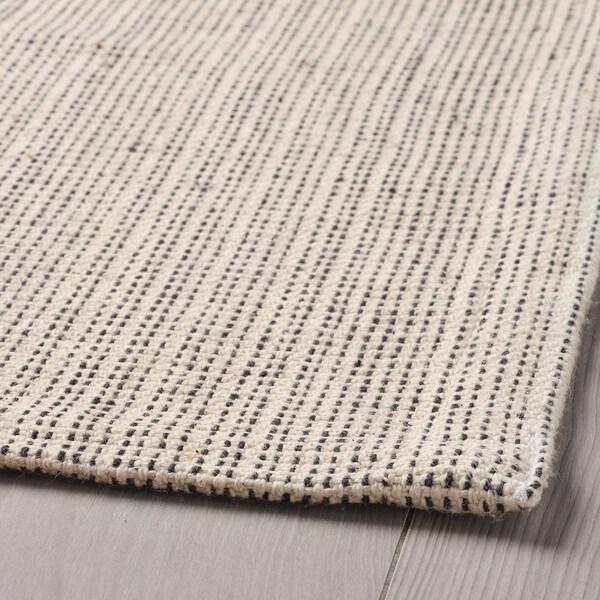 TIPHEDE Rug, flatwoven, natural/off-white 120x180 cm