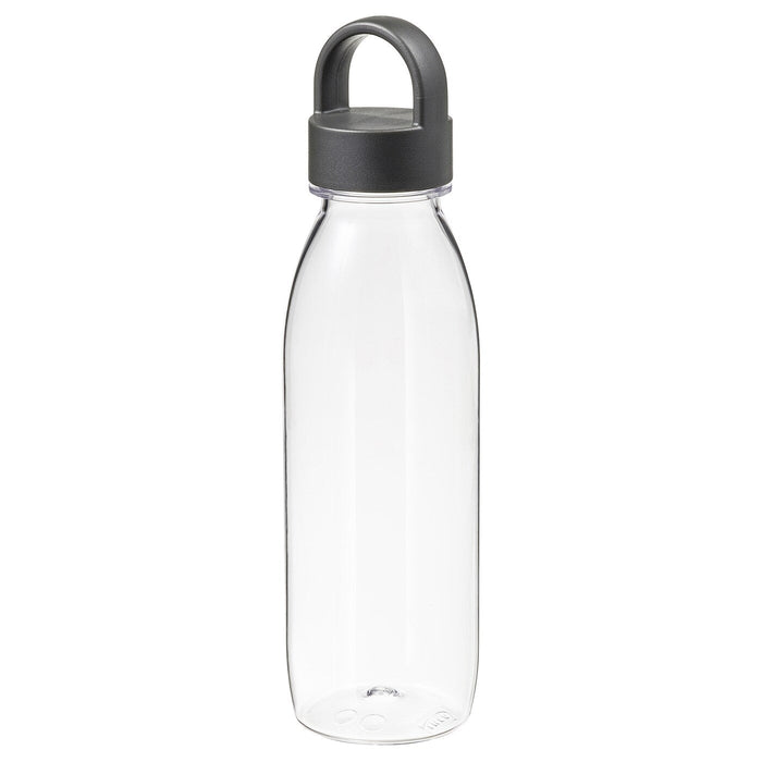 IKEA 365+ Water bottle, dark grey 0.5 l