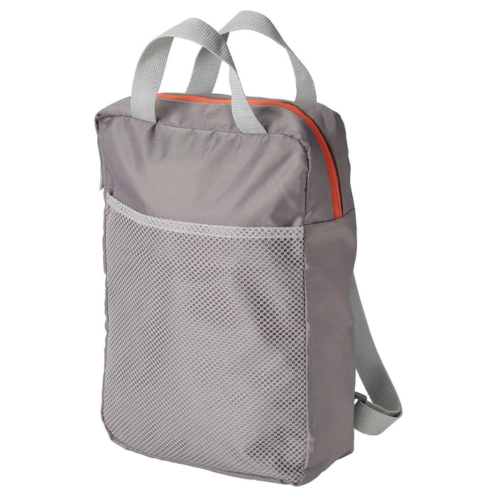 PIVRING Backpack, light grey 24x8x34 cm/9 l