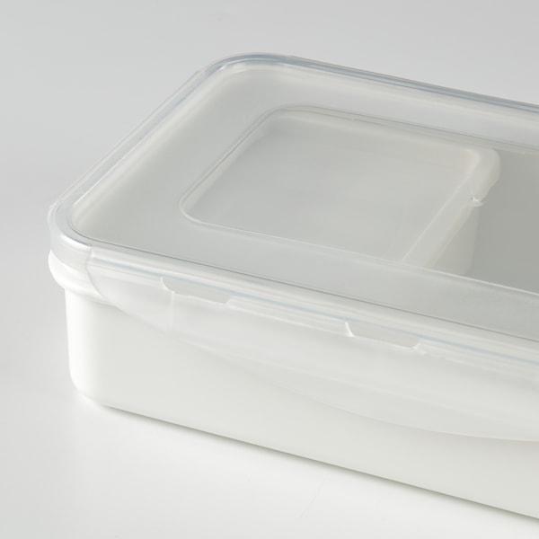 FULLASTAD Lunch box, white 20x13x5 cm