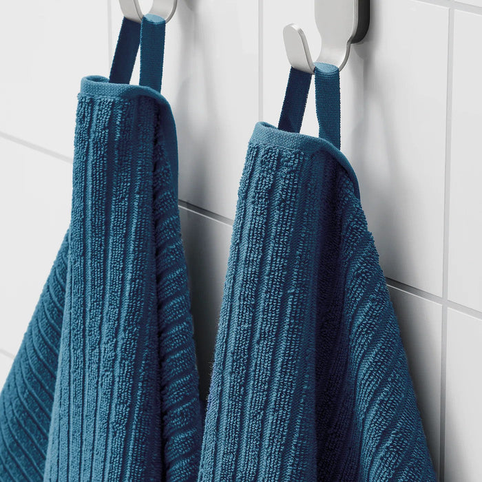 VAGSJON bath towel, blue, 70x140 cm